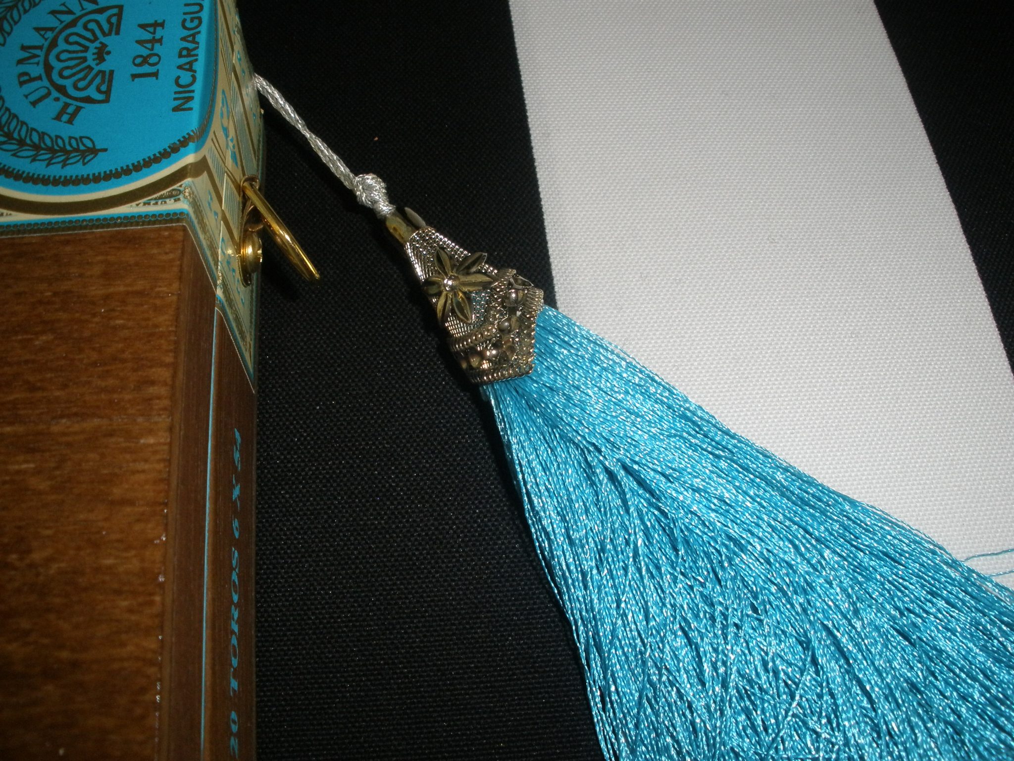 SOLD 1394 Cocktail / Wine Cigar Box Purse