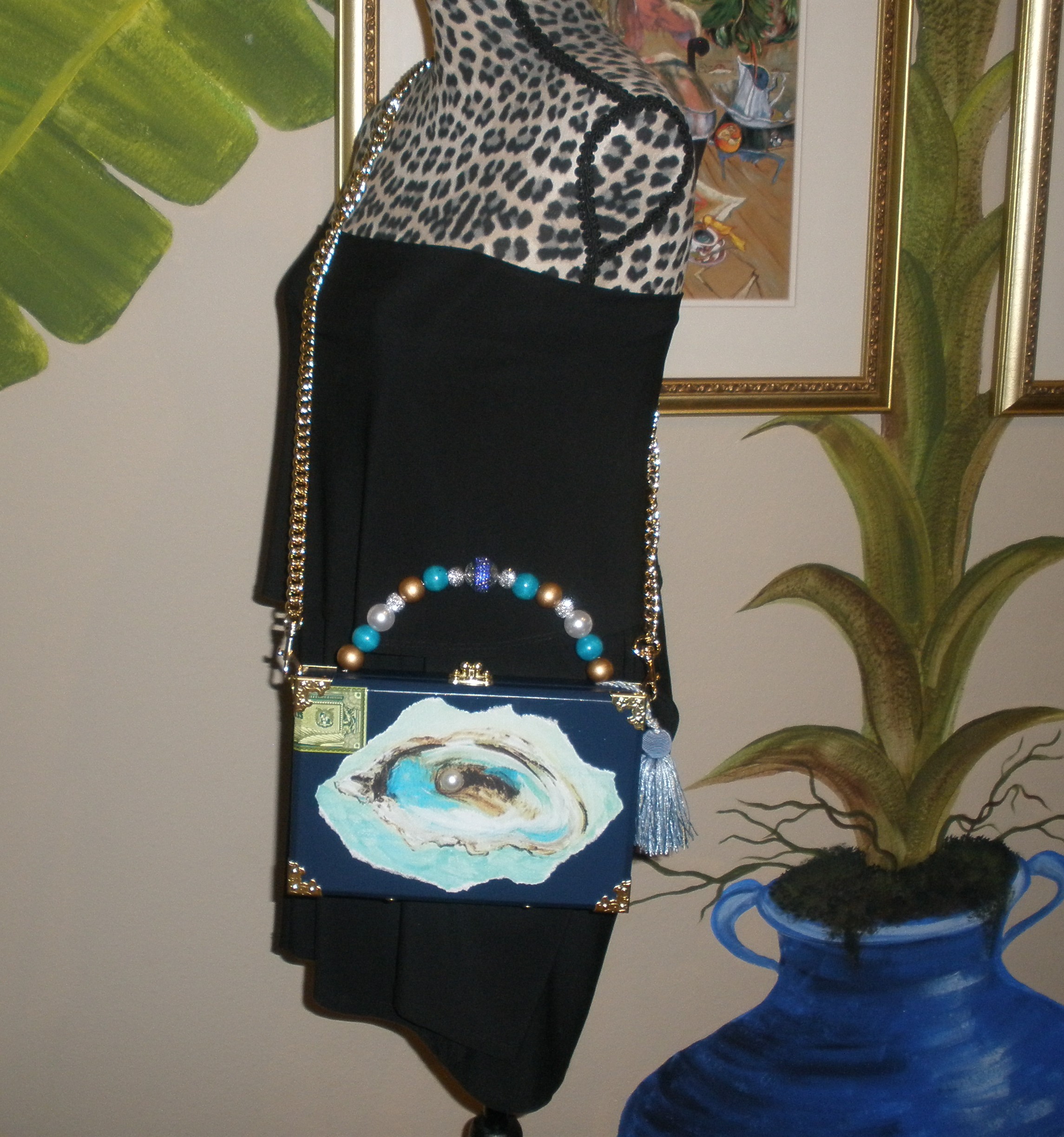 Life is an Oyster Cigar Box Purse - Image 8