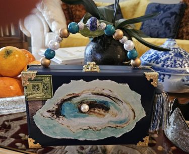 Life is an Oyster Cigar Box Purse