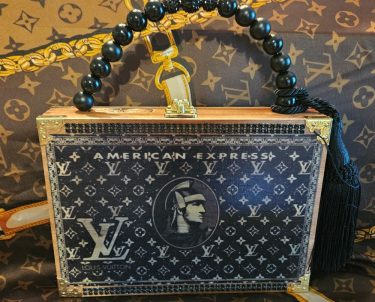 Just Charge It Cigar Box Purse