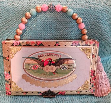 San Cristobal Parrot Cigar Box Purse