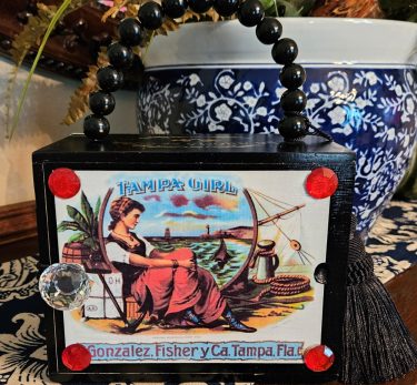 Tampa Girl Cigar Box Purse