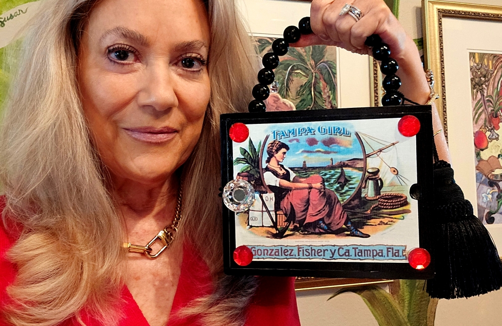 Tampa Girl Cigar Box Purse - Image 10