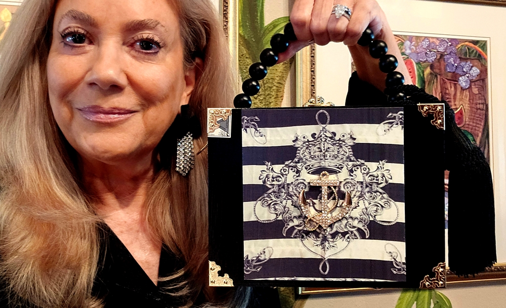 Evening at the Yacht Club Cigar Box Purse - Image 11