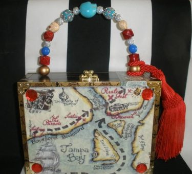 Gasparilla Route Cigar Box Purse