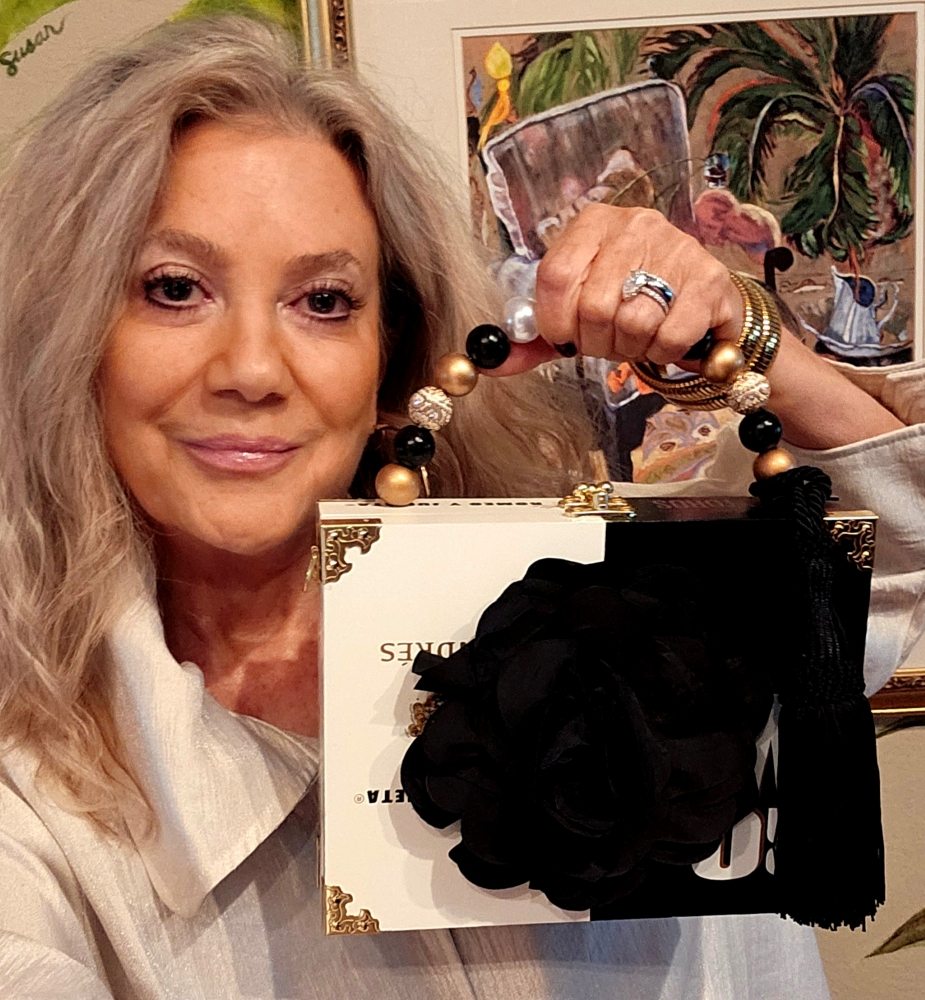 Romeo Rose Noir Cigar Box Purse - Image 10