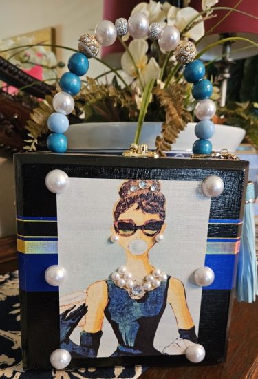 Audrey Breakfast at Tiffany's Cigar Box Purse