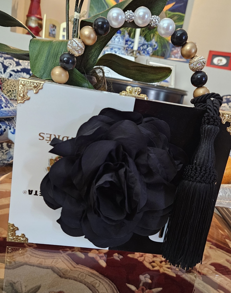 Romeo Rose Noir Cigar Box Purse - Image 2