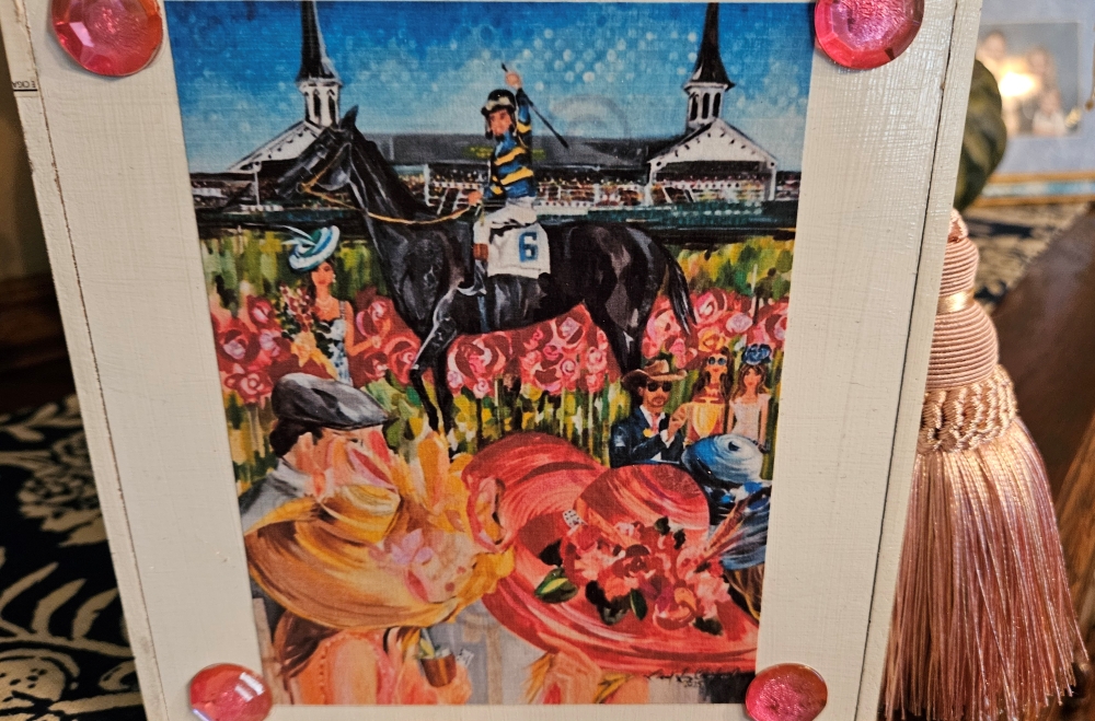 Kentucky Derby Cigar Box Purse - Image 3