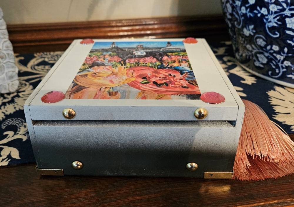 Kentucky Derby Cigar Box Purse - Image 7