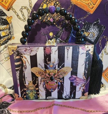 Beautiful Bugs Cigar Box Purse