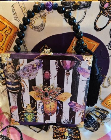 Beautiful Bugs Cigar Box Purse
