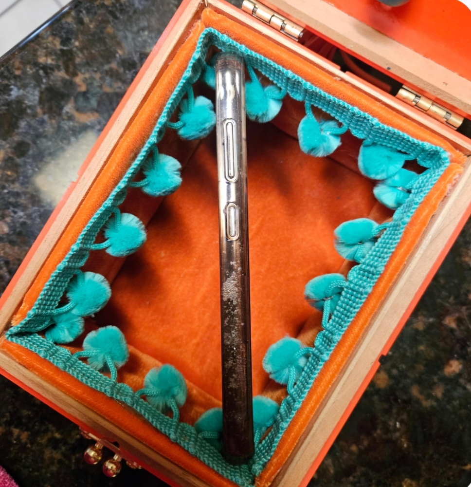 Orange Azteca Cigar Box Purse - Image 9