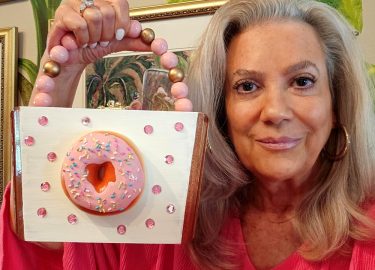 Donut Disturb Cigar Box Purse
