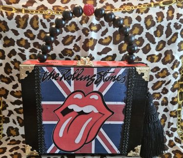 Rolling Stones Cigar Box Purse