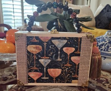 Happy Hour Cigar Box Purse