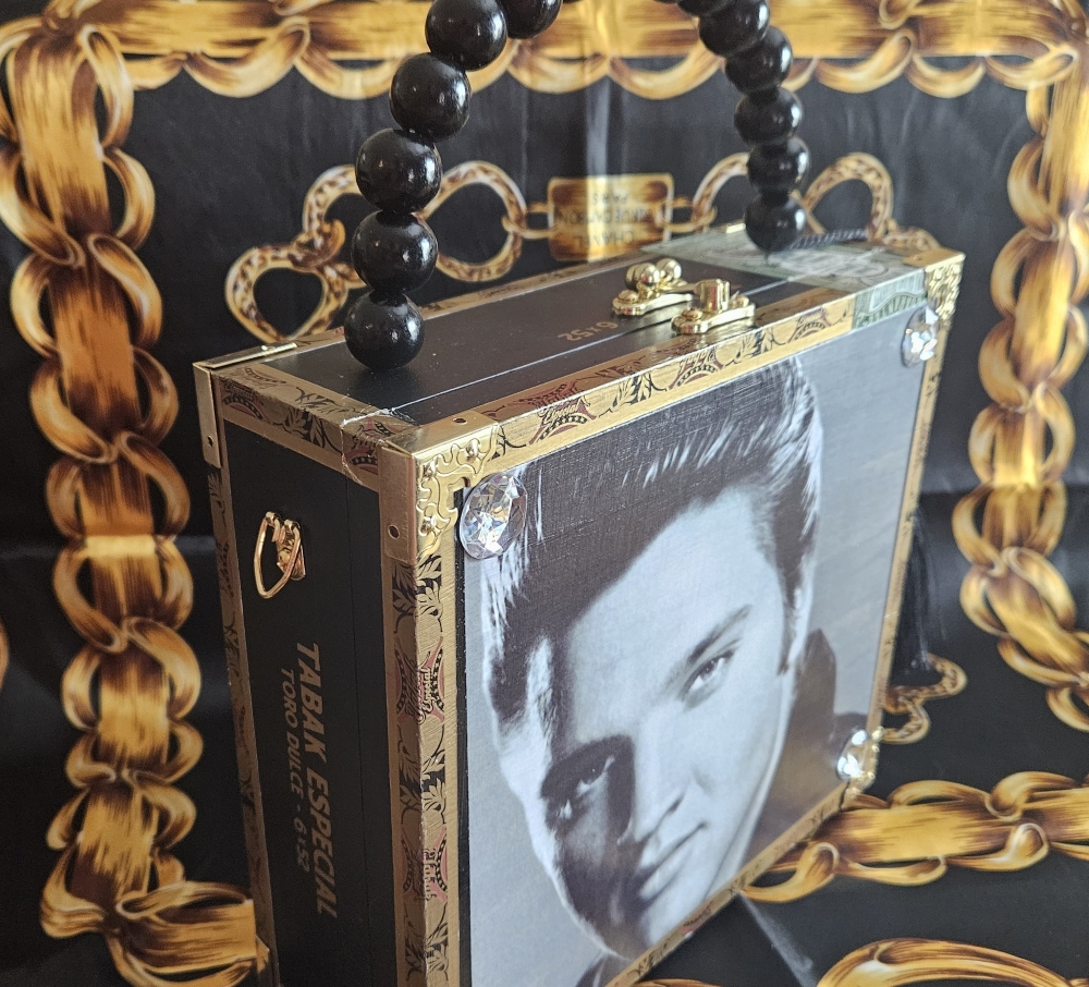 Elvis Cigar Box Purse - Image 5