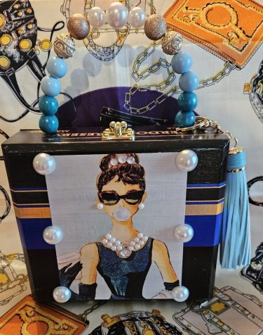 Audrey Breakfast at Tiffany's Cigar Box Purse