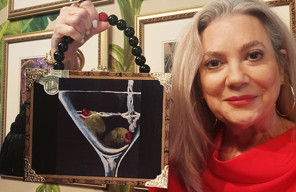 Olive You Martini Cigar Box Purse - Image 10