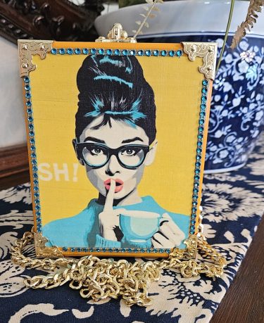 Audrey Shhhhh II Cigar Box Purse