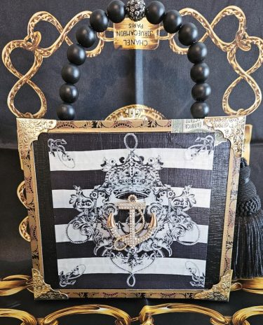 Evening at the Yacht Club Cigar Box Purse