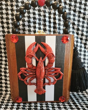 Lucy Lobster Cigar Box Purse
