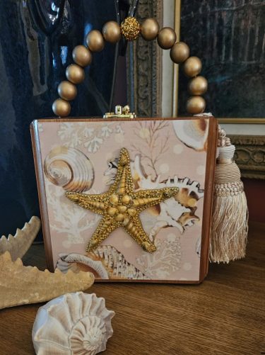 She Sells Sea Shells Cigar Box Purse