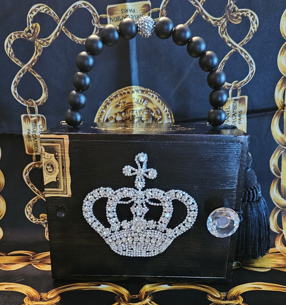 Royal Crown Cigar Box Purse