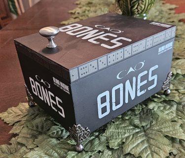 Bones Cigar **Man Box**, Watch Box, Dresser Valet, Desk Box, Gun Box, Father’s Day Gift, Keepsake Box