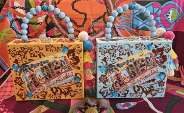 Florida Postcard Cigar Box Purse