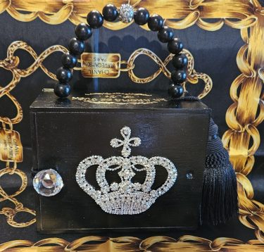 Royal Crown Cigar Box Purse